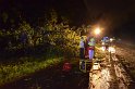 Sturm Radfahrer vom Baum erschlagen Koeln Flittard Duesseldorferstr P06